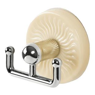 双头挂钩强力吸盘免打孔强力承重门后厨房无痕墙壁贴墙浴室卫生间