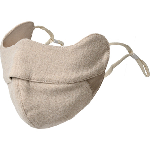 【吉杰推荐】卡蒙秋冬羊绒桑蚕丝防晒保暖面罩护脸防风口罩