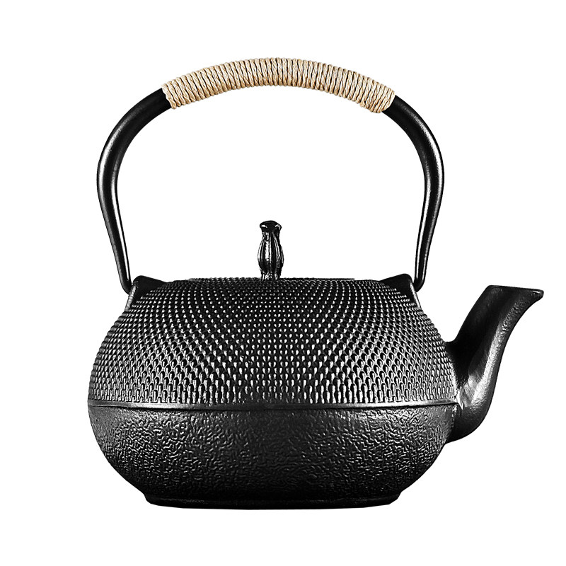 日本进口铁壶大粒子铸铁壶电陶炉专用煮茶器煮茶壶烧水壶家用套装
