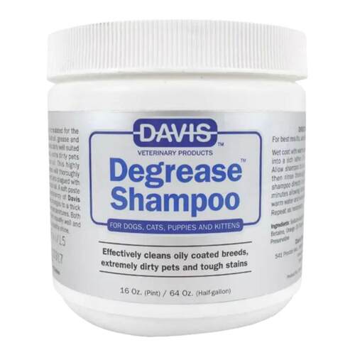 美国戴维斯去油膏Davis赛级深层清洁沐浴露猫狗去油尾巴黑下巴