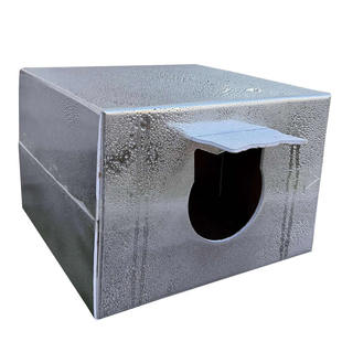 户外流浪猫窝冬款防水防雨棚保暖猫屋御寒室外猫舍农村狗窝泡沫箱