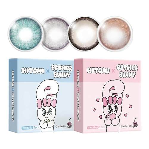 HITOMI希多蜜混血美瞳大直径月抛自然混血小直径彩色隐形近视眼镜