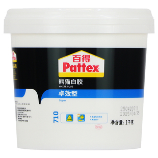 德国汉高百得卓效型白乳胶熊猫白胶强力粘家具地板木工专用胶水