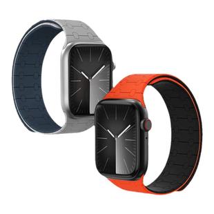 PZOZ适用苹果链式磁吸Ultra表带S10applewatchs手表iwatchs创watch9applewatch代iPhonewatch意iwatchse