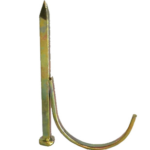 免打孔水管钩钉 固定管卡钉ppr线管卡扣20勾钉钢钉水泥码钉4分6分