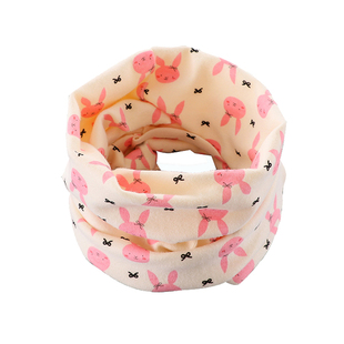 儿童围脖纯棉A类宝宝套头套脖男女宝宝全棉脖套防风保暖秋冬季