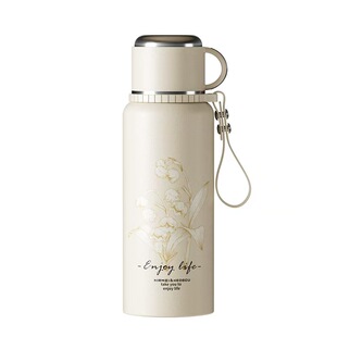 恩尔美大容量316保温杯女款茶水分离泡茶杯2025新款大号保温壶杯