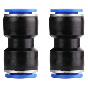 亚太管pc汽车气管货车快速接头12毫米8 10mm气动变径转快插pu快接