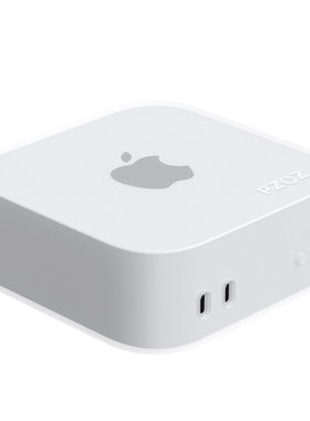 PZOZ适用苹果电脑主机Mac mini保护套软硅胶防摔防刮M4防撞保护壳Macmini简约时尚创意男女Pro2024新款