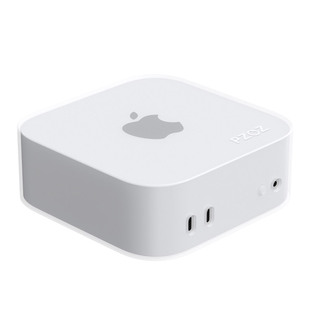 PZOZ适用苹果电脑主机Mac mini保护套软硅胶防摔防刮M4防撞保护壳Macmini简约时尚创意男女Pro2024新款