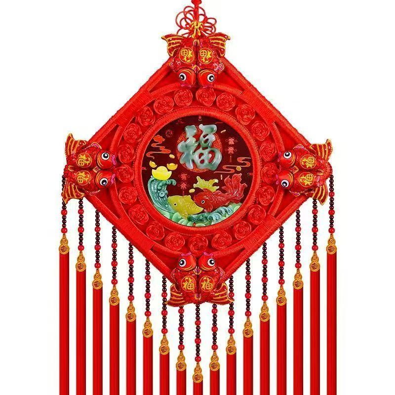 新款中国结挂件客厅喜庆装饰品
