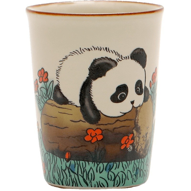 汝窑陶瓷可爱随手杯可乐杯茶具