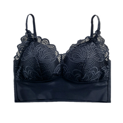 柒芝甜美无钢圈冰丝美背舒适文胸