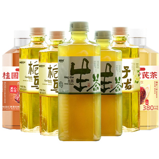 别样泡泡生茶栀子乌龙茶饮料清新口味抹茶饮品500ml