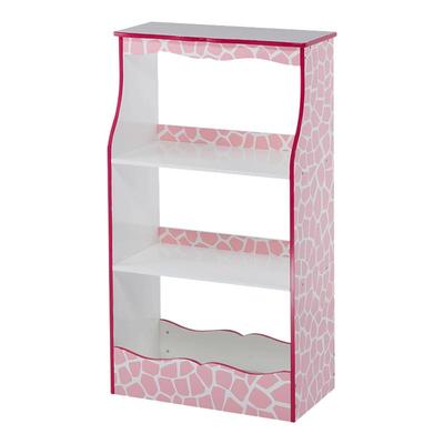 迪生家女孩粉红色幼儿园收纳柜