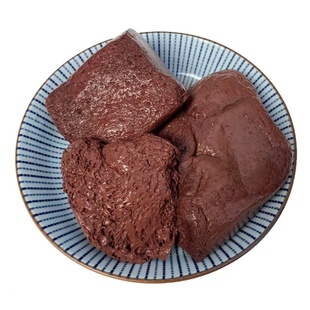 【农家土猪血】真猪血蜂窝状新鲜猪血豆腐火锅酒店食材血块毛血旺