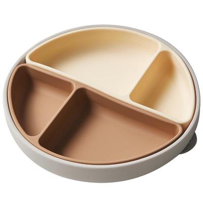 乐扣乐扣硅胶餐盘可拆分格分餐盘