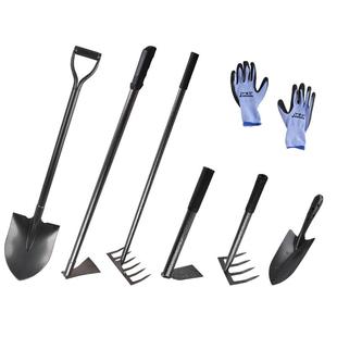 农用工具大全家用种菜专用工具套装学生农业实践锄头铲子锰钢铁锹