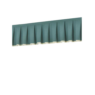 遮光窗帘帘头窗幔魔术贴自粘免安装客厅卧室飘窗窗户顶上漏光帘头