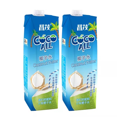 昌茂海南100%纯椰子水