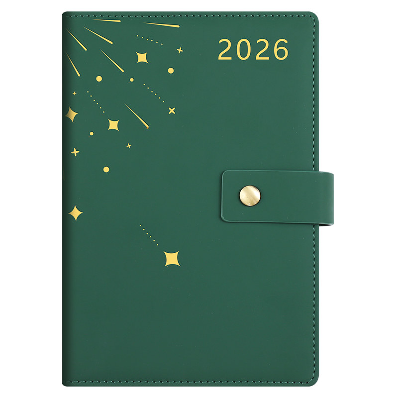 2026年日程本每日计划本大学生时间管理工作效率手册日程本周计划本日历记事本手账本子考研文具笔记本可定制