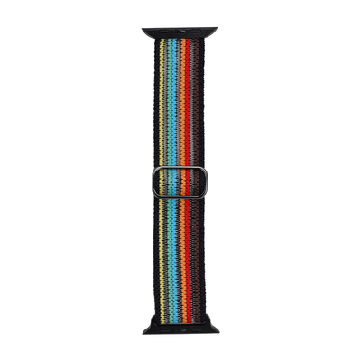 iWatch表带尼龙编织弹力透气新款