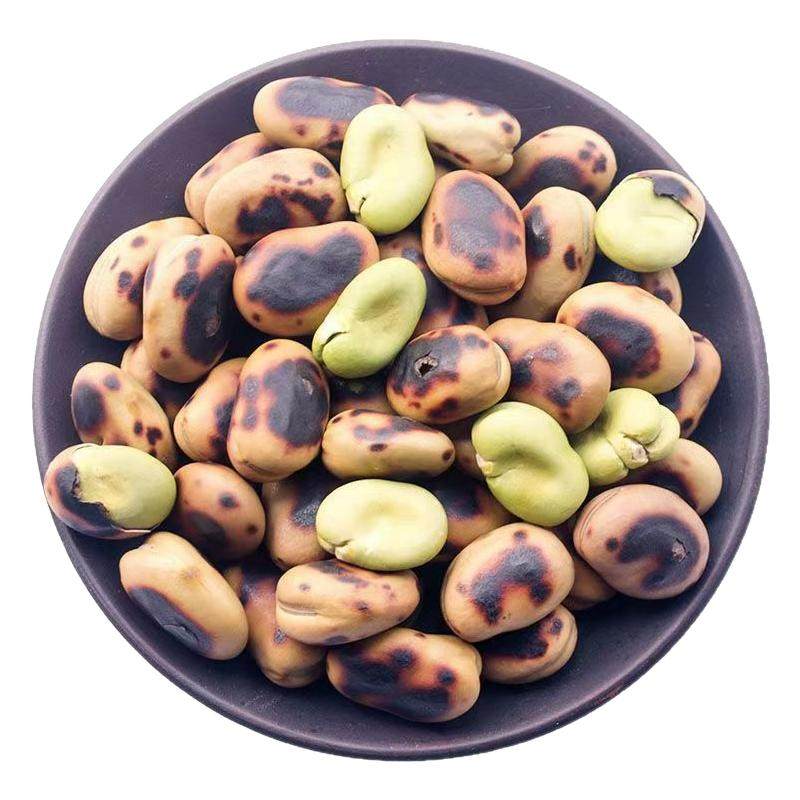 云南铁锅炒胡豆干炒铁板蚕豆原味