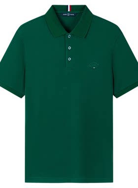 德鲨男装夏季新款短袖POLO衫