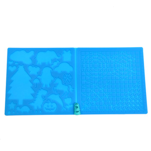 3D打印笔透明垫板临摹板隔板耐高温画册纸膜3D立体图儿童低温硅胶