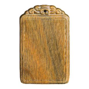 天然绿檀木平安无事牌吊坠手把件毛衣项链送女友生日礼物木牌车挂