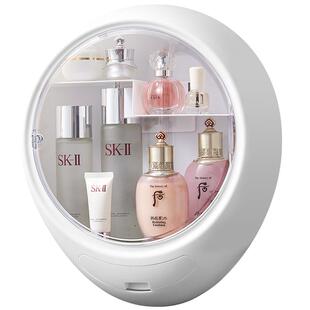 浴室壁挂置物架卫生间免打孔洗漱台挂墙上洗手间防水化妆品收纳柜