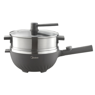 美的不花芯电炒锅家用多功能炒菜锅火锅大容量一体式料理机烹饪机