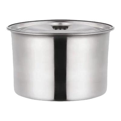 调料盒罐子调味罐不锈钢商用桶盅缸佐料猪油油罐味盅厨房带盖家用