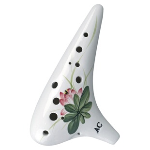 风雅陶笛初学者专用乐器12孔ac中音C调十二孔陶笛专业演奏旗舰店