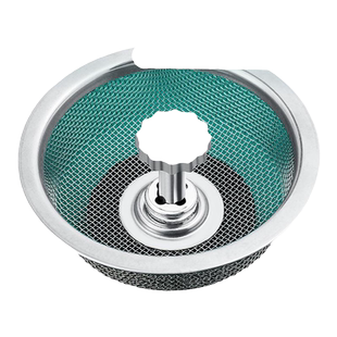 厨房水槽过滤网洗菜盆洗碗水池下水道垃圾防堵盖不锈钢大号通用