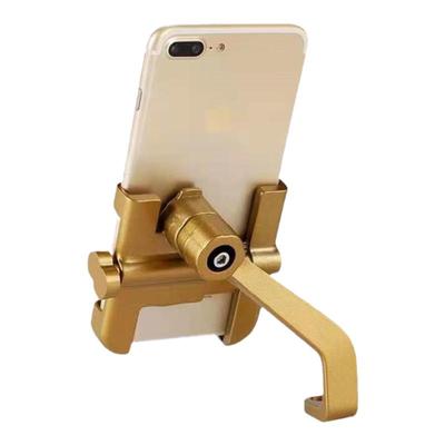 铝合金电动车电瓶车骑行手机支架