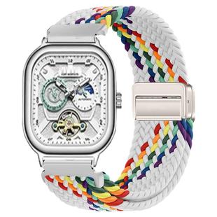 适用Dickies手表机械高级方形男表表带小众ins磁吸编织CL-579腕带