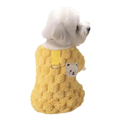 狗狗衣服秋冬季加厚季可牵引冬装