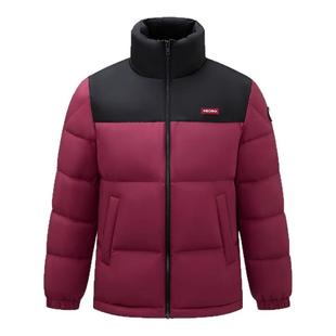 【时空道宇联名】鸭鸭羽绒服男短款2024秋冬新款立领面包服外套HY