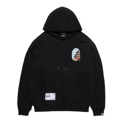建筑天坛文创猿人圆领卫衣BAPE