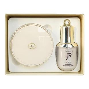 韩国后WHOO拱辰享美黄金紧颜气垫粉底一正两替提亮遮瑕21号色