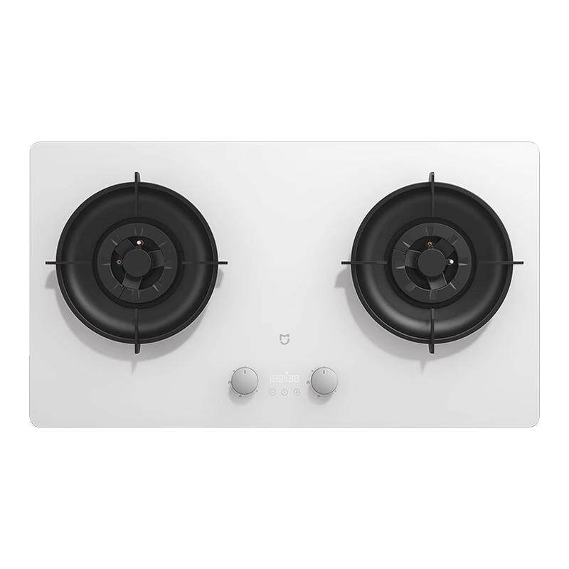 小米米家智能定时S2白燃气灶具煤气灶双灶免改孔家用嵌入式05