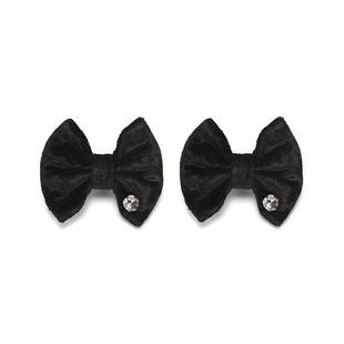 [8折]SeiCarinaY小号丝绒组合侧边发夹女高级感边夹发饰百搭头饰