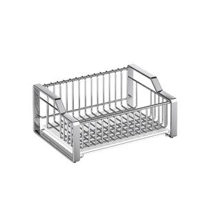 碗碟收纳架不锈钢碗架碗盘沥水架篮厨房家用放碗筷碟子盘子置物架