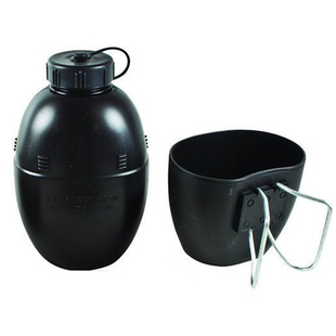 英军鱼鹰58贝尔户外运动露营荒野求生便携饭盒水杯宽口大容量水壶