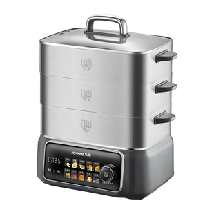 九阳电蒸锅家用2026新款多功能家用三层蒸煮炖一体锅电煮锅电火锅