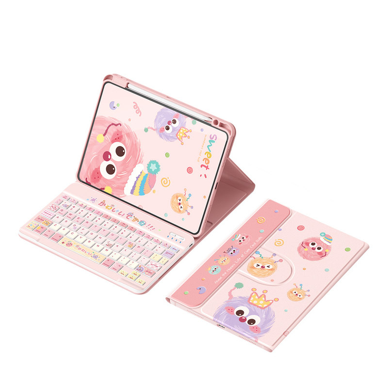 适用ipad保护套便携触控键盘款