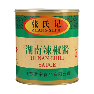 张氏记湖南辣椒酱3kg商用大罐装自制剁椒酱香辣下饭炒年糕拌饭酱