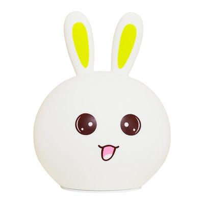 兔子硅胶小夜灯充电款情人节礼物