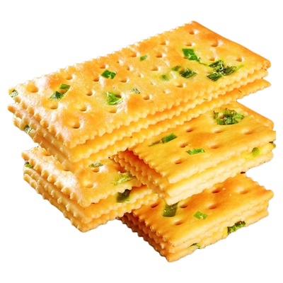 香葱苏打饼干0蔗糖咸香味